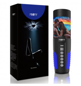 MIGYY Full Auto Thrusting Male Masturbator Voice Interaction (Chargeable - Blue)